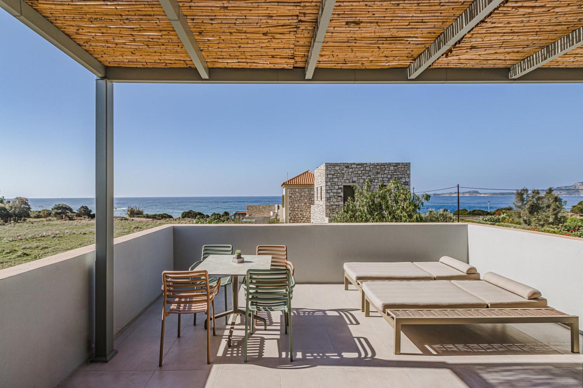 Callisto Seaside Homes & Suites Marathopoli Bagian luar foto