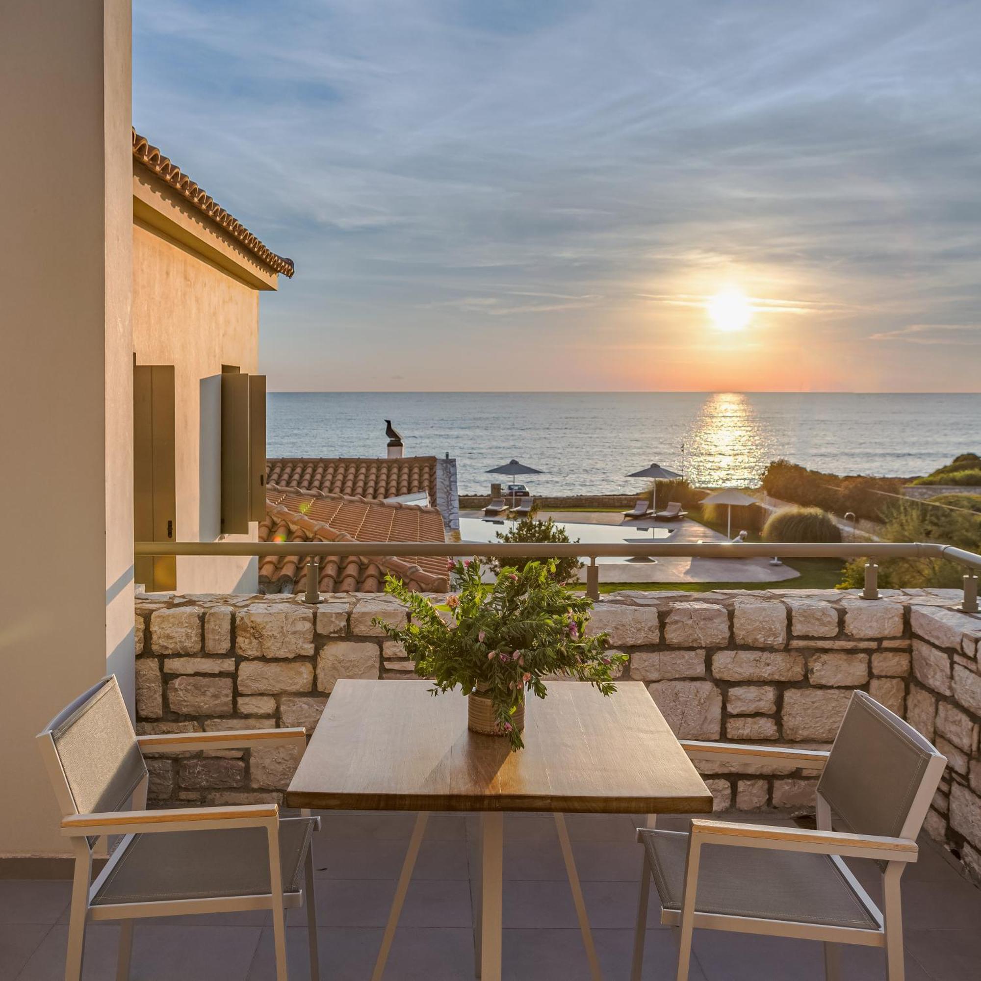 Callisto Seaside Homes & Suites Marathopoli Bagian luar foto